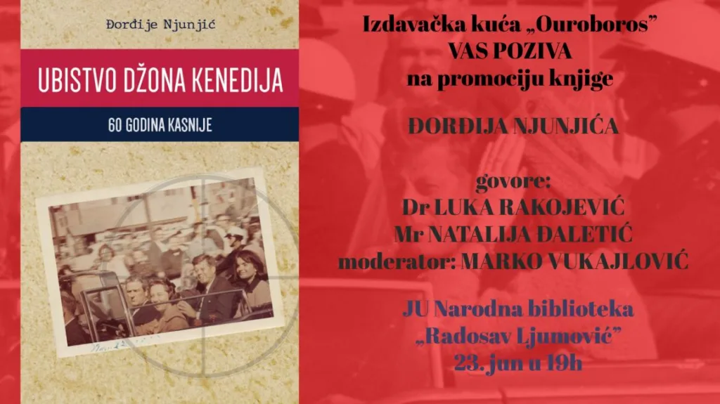 Promocija knjige “Ubistvo Džona Kenedija- 60 godina kasnije” u Podgorici
