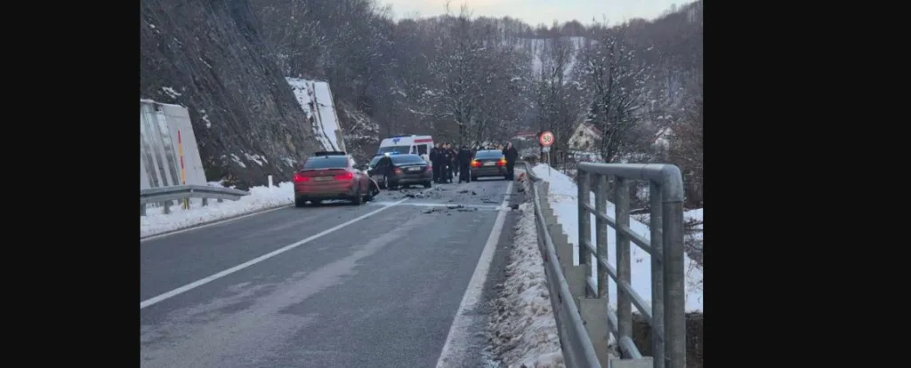 Uhapšen Ukrajinac zbog izazivanja udesa, povrijeđeni policajci iz premijerove pratnje