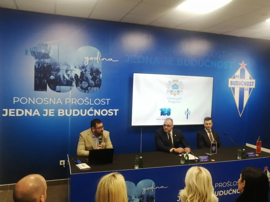 FK „Budućnost“ slavi vijek postojanja; Mujović: Glavni grad će cijeniti i čuvati svoj biser