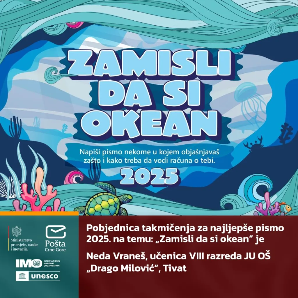 MPNI: Najljepše pismo napisala učenica Neda Vraneš