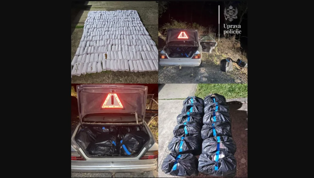 Zaplijenjeno oko 200 kilograma rezanog duvana, krivična prijava protiv dvije osobe